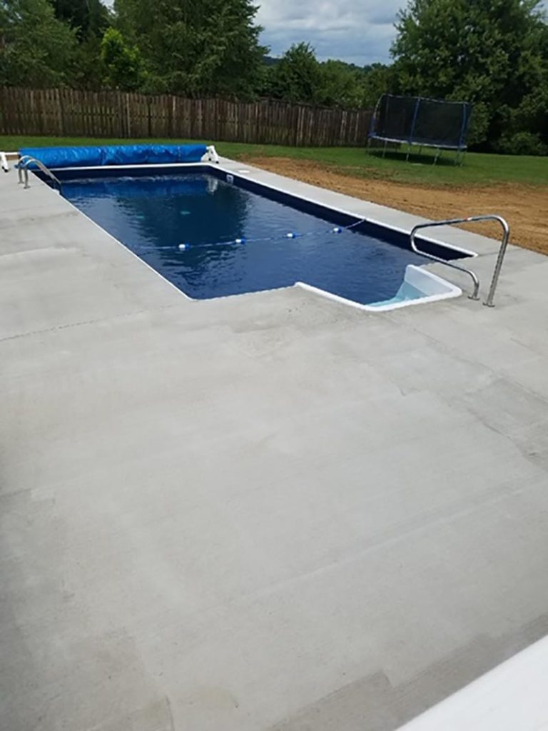 new pool liner leaking